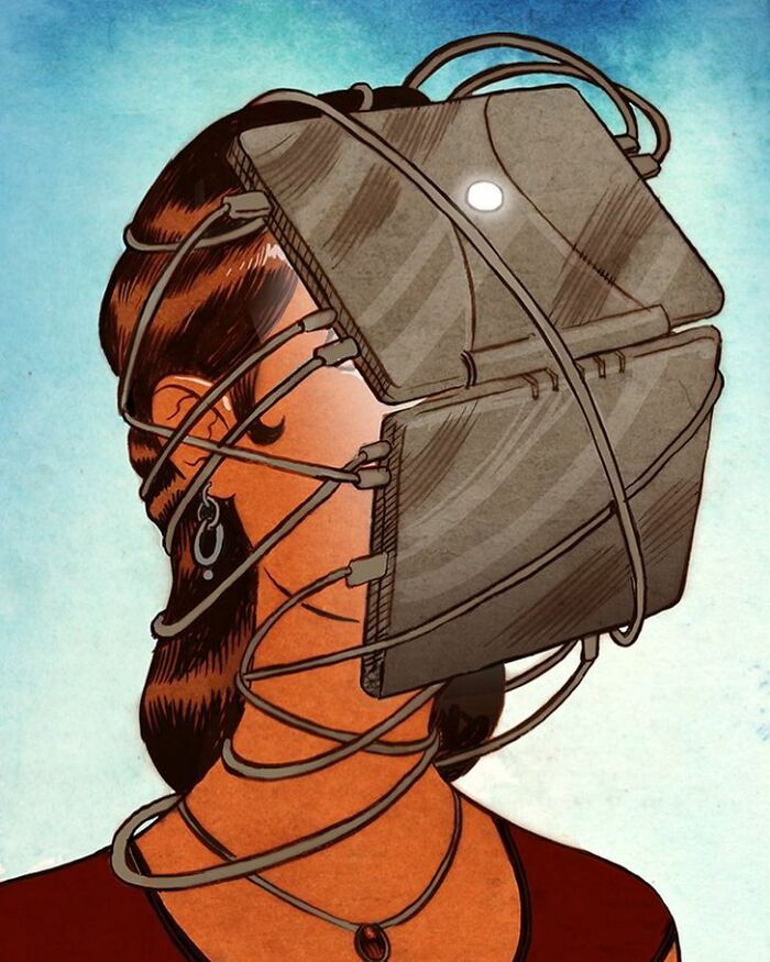 Artist Illustrated 16 Interesting And Thoughtful Illustrations Showing The Other Side Of The World