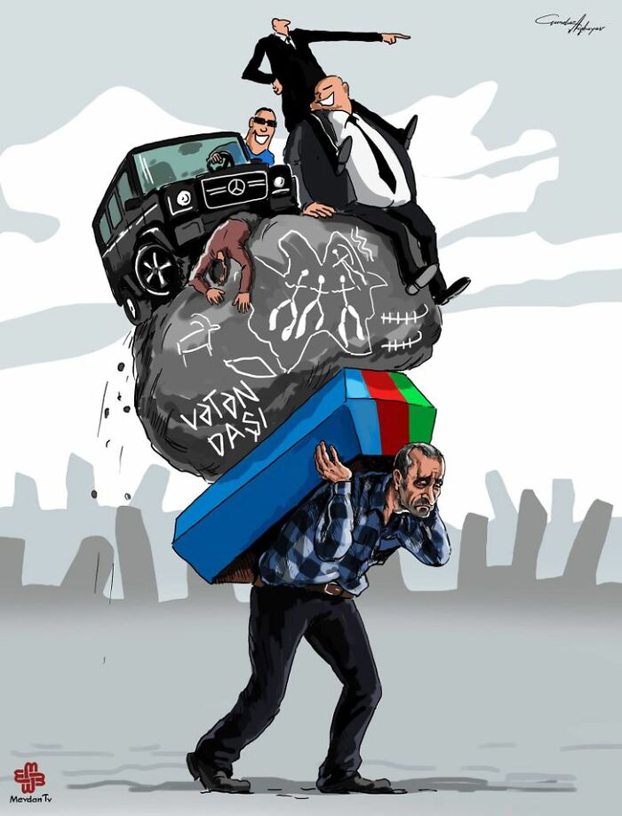 17 Realistic Illustrations By An Artist Who Had Been Forced To Leave His Homeland To Draw The True Situation