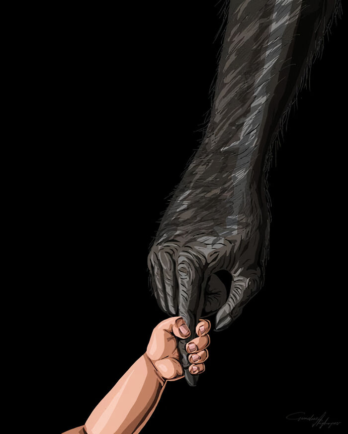 17 Realistic Illustrations By An Artist Who Had Been Forced To Leave His Homeland To Draw The True Situation