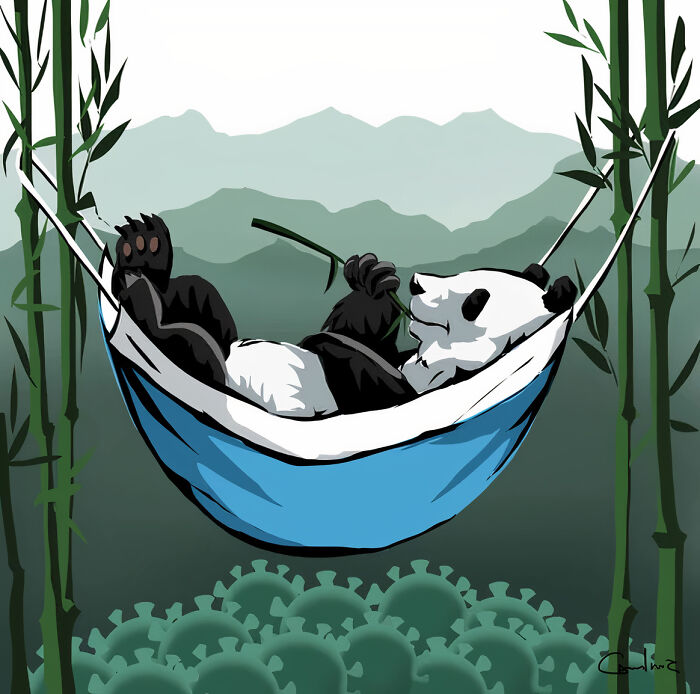 17 Realistic Illustrations By An Artist Who Had Been Forced To Leave His Homeland To Draw The True Situation