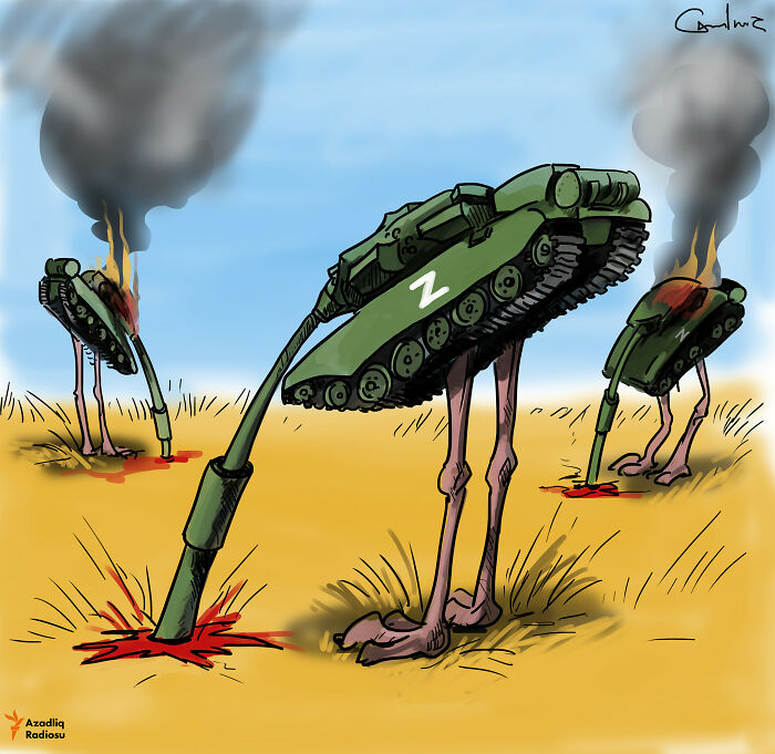 17 Realistic Illustrations By An Artist Who Had Been Forced To Leave His Homeland To Draw The True Situation