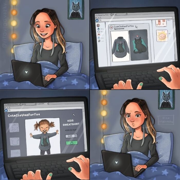 Artist Shows Everyday Life With A Cat Summarized In Adorable Comics (69 New Pics)