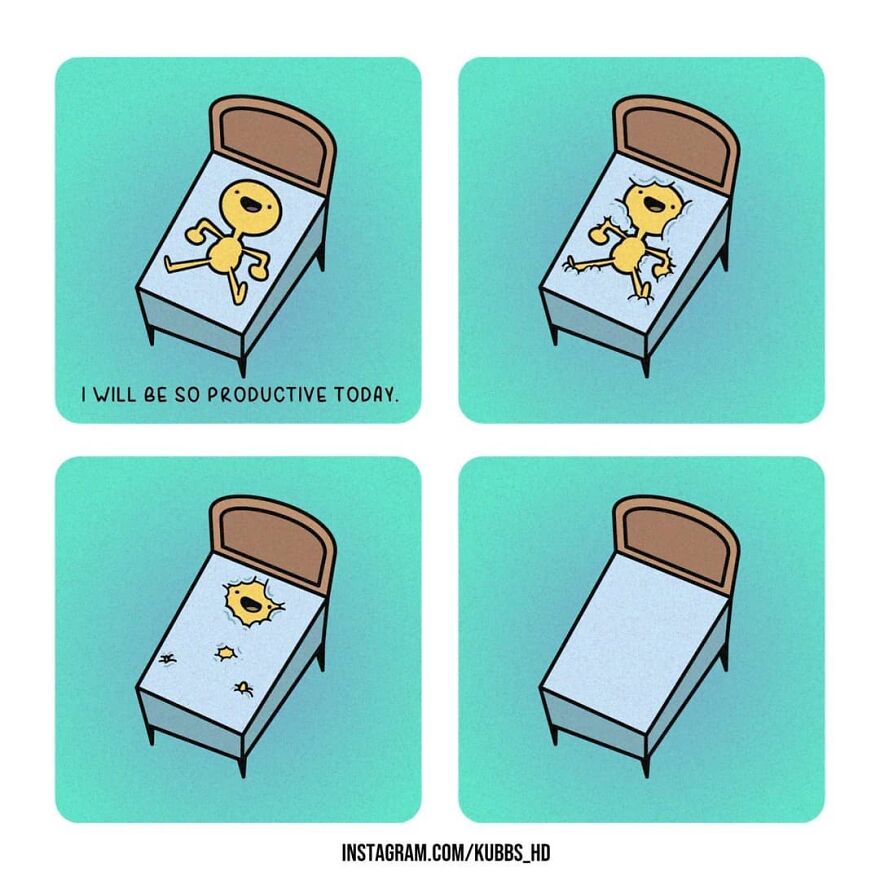 Artist Makes Relatable And Funny Comics That Speak For Mental Health(53 Comics)