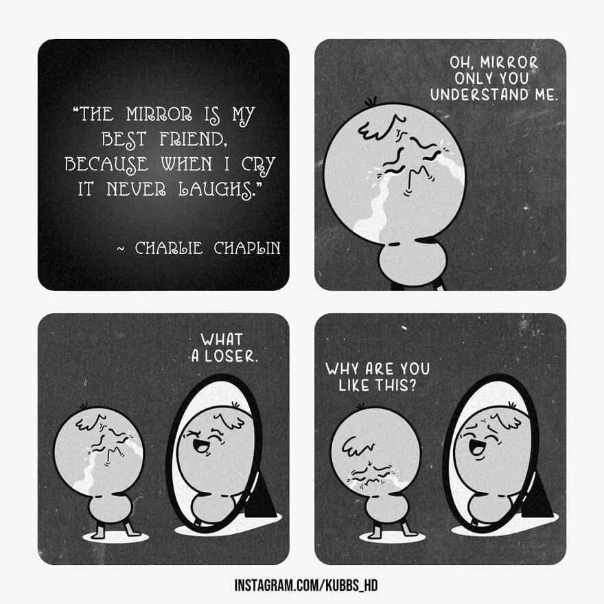 Artist Makes Relatable And Funny Comics That Speak For Mental Health(53 Comics)