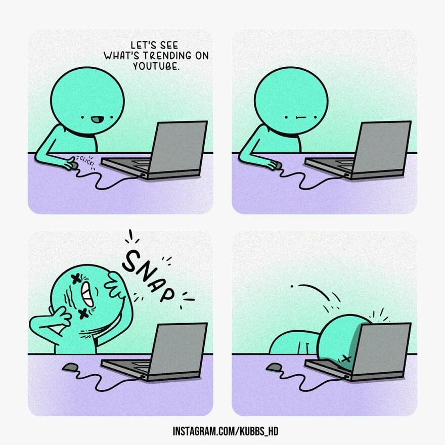 Artist Makes Relatable And Funny Comics That Speak For Mental Health(53 Comics)