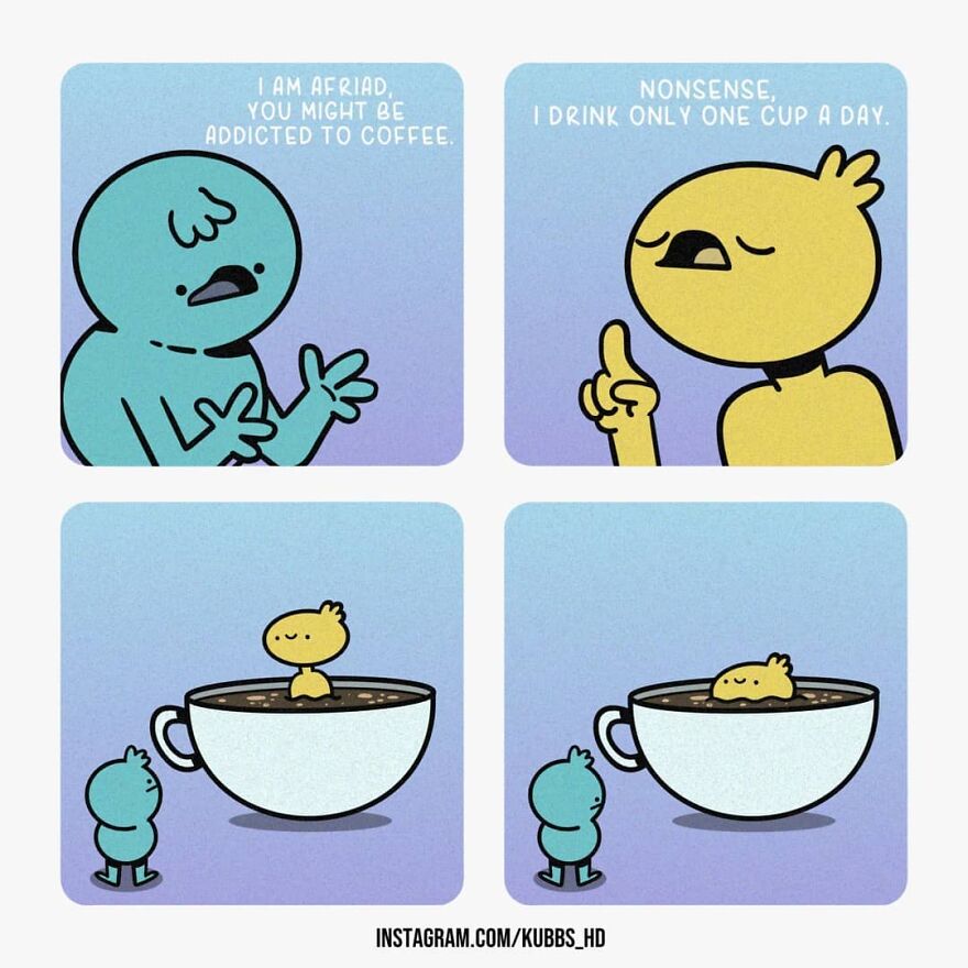 Artist Makes Relatable And Funny Comics That Speak For Mental Health(53 Comics)