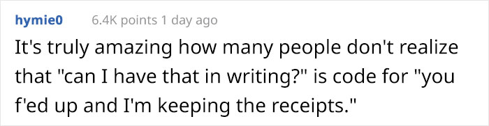 New Boss Doesn't Understand How Things Work, Drama Ensues When Employee Maliciously Complies With His Crazy Request
