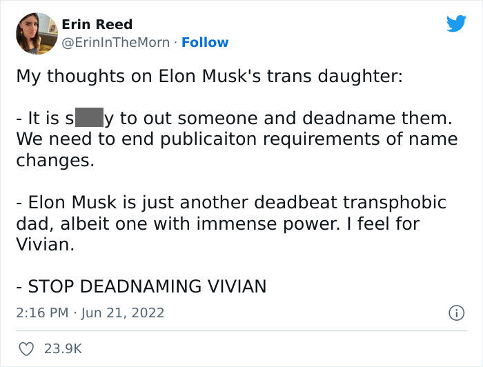 People React To Elon Musk's Daughter Disowning Him And Changing Her Name People React To Elon Musk's Daughter Disowning Him And Changing Her Name