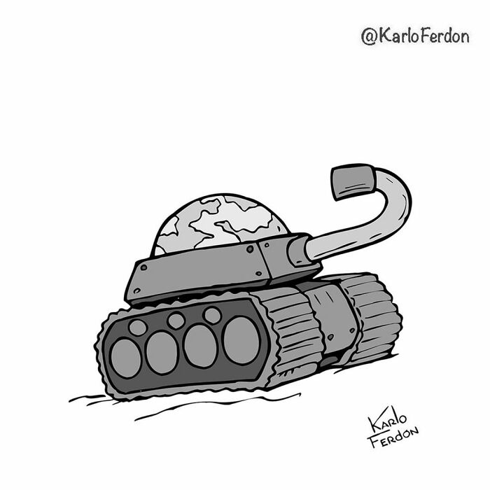 This Artist Makes Humorous One-Panel Comics Without Dialogue (30 New Pics)