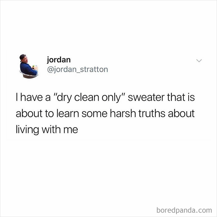 It's A Hard Knock Life @girlsthinkimfunny @girlsthinkimfunny (Credit Via Twitter @jordan_stratton