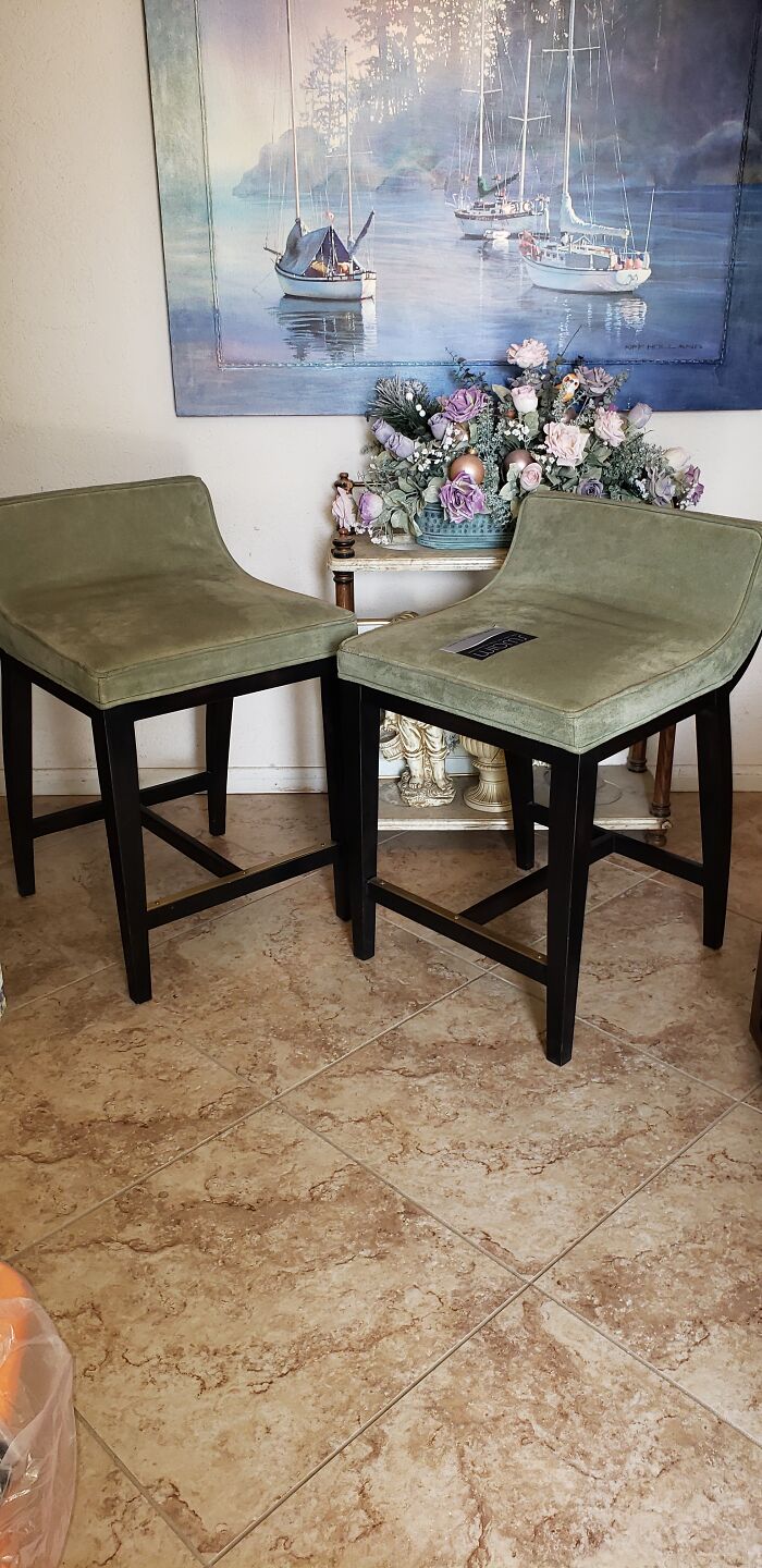 Swain Barstools Approximately $2,300 Each. Paid $15 Each