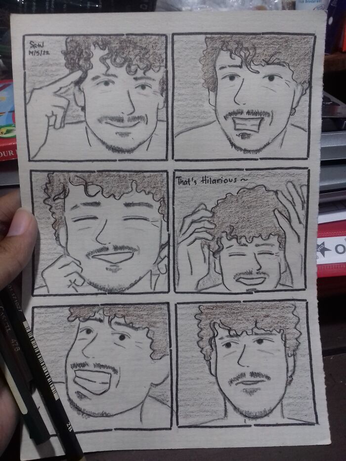 At First I Wanna Draw Charlie Puth But It Become Another Person