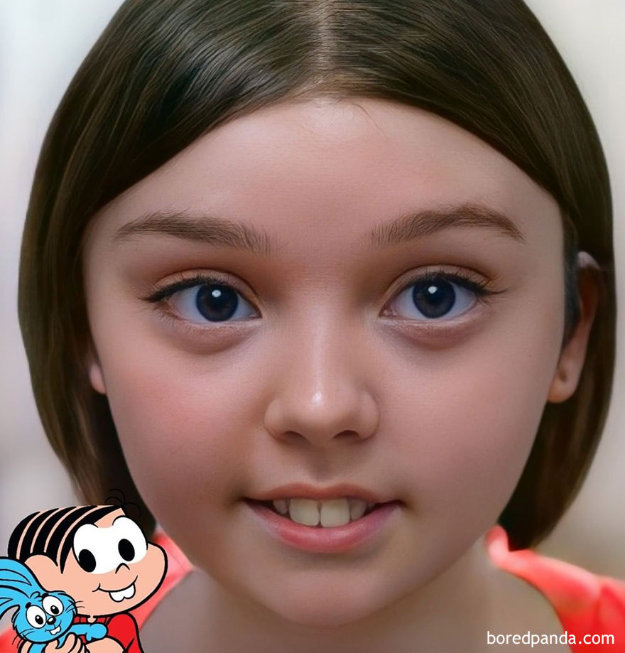 Mônica (Famous Comic Book Character In Brazil)