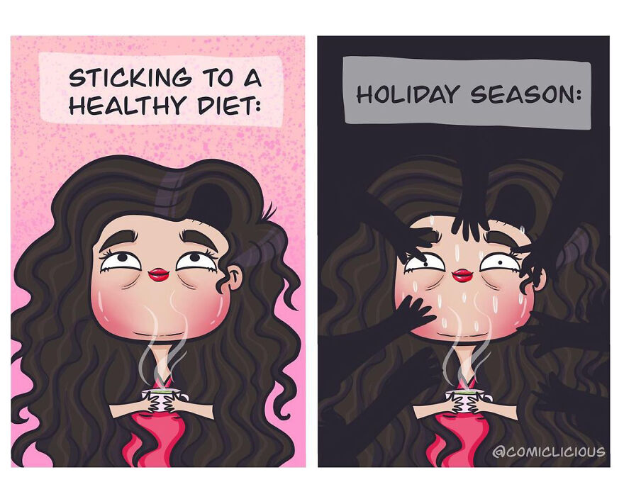 Artist's Witty Comics About Random Thoughts And Experiences