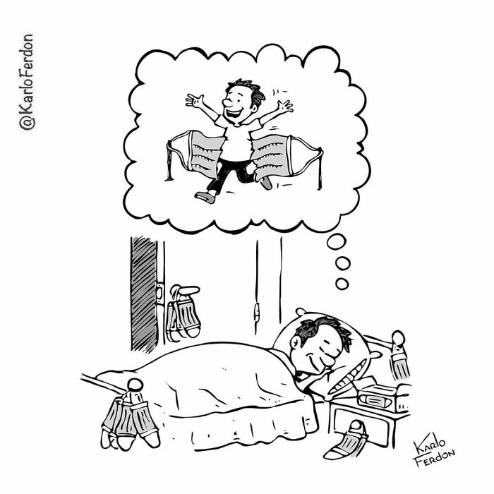 This Artist Makes Humorous One-Panel Comics Without Dialogue (30 New Pics)