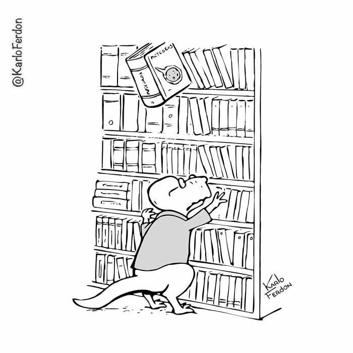 This Artist Makes Humorous One-Panel Comics Without Dialogue (30 New Pics)