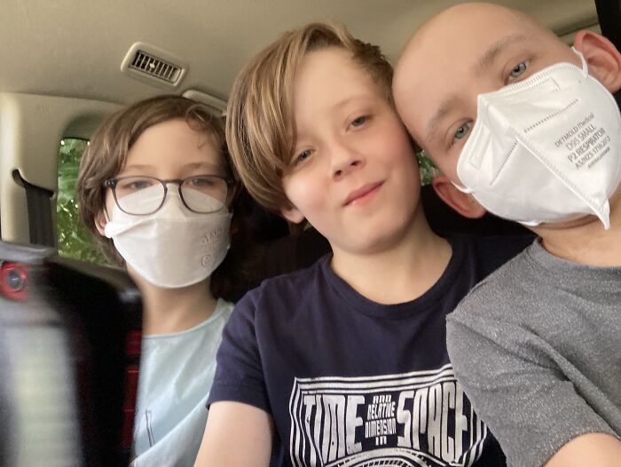 Me (In The Middle) And My Brothers (This Is An Old Photo)