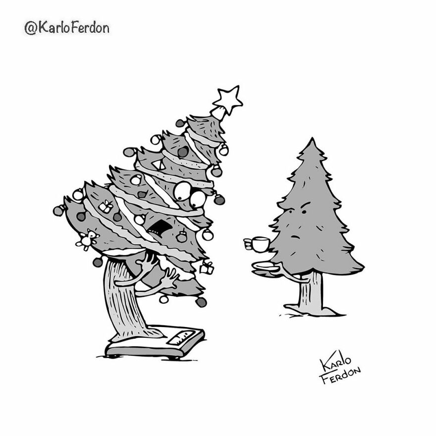 Artist’s 85 New Hilarious Silent Comics With Witty Twists