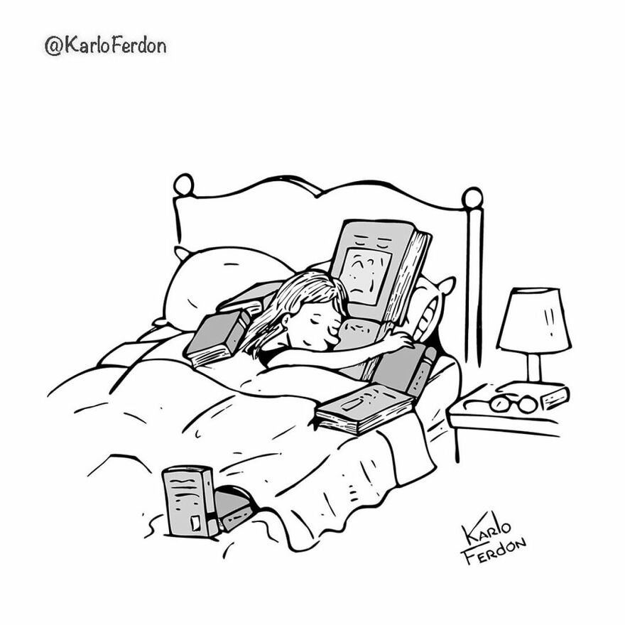 Artist’s 85 New Hilarious Silent Comics With Witty Twists