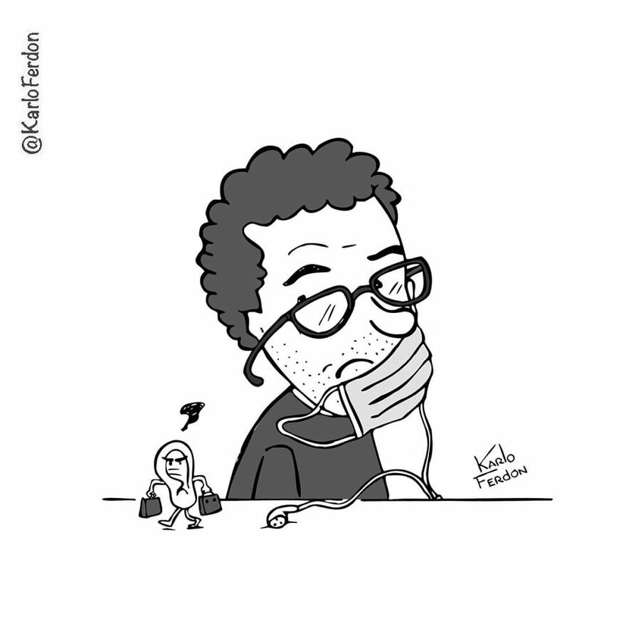 Artist’s 85 New Hilarious Silent Comics With Witty Twists