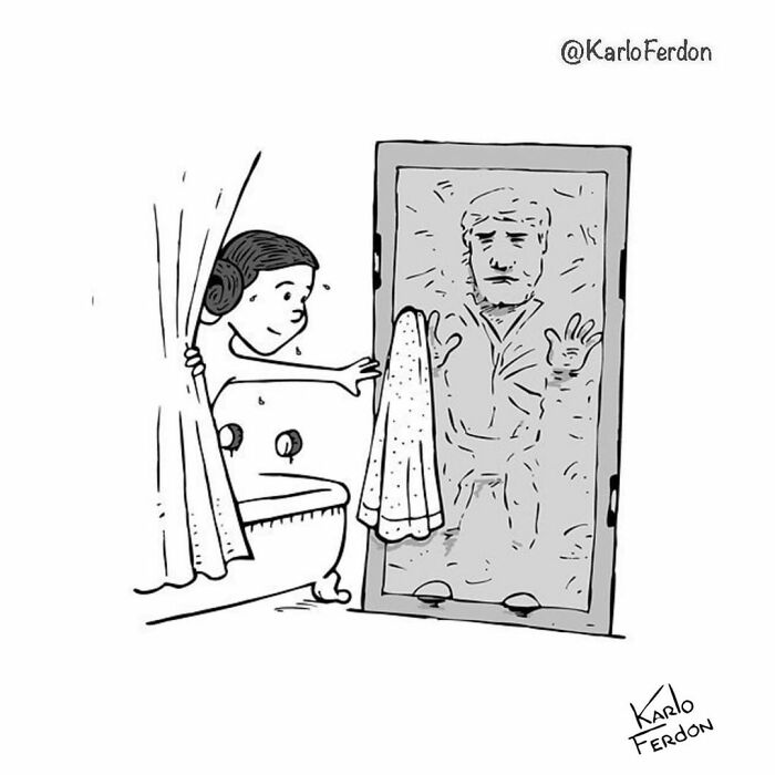 This Artist Makes Humorous One-Panel Comics Without Dialogue (30 New Pics)