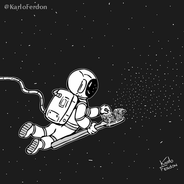 This Artist Makes Humorous One-Panel Comics Without Dialogue (30 New Pics)