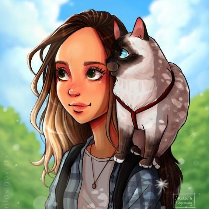 Artist Shows Everyday Life With A Cat Summarized In Adorable Comics (69 New Pics)