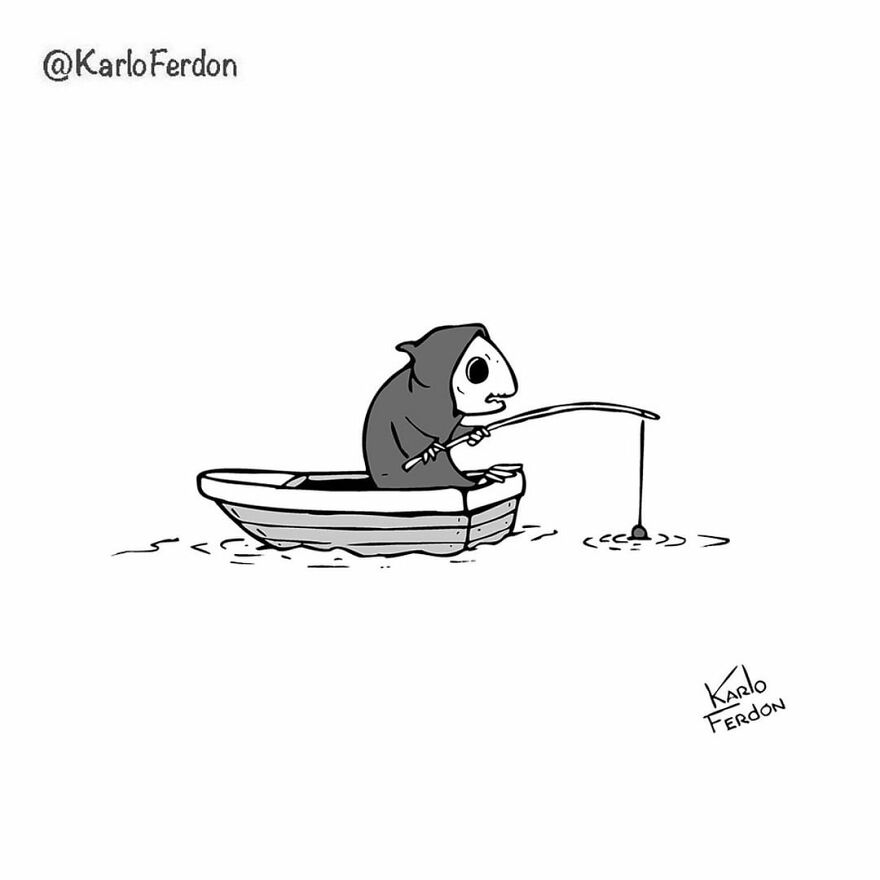 Artist’s 85 New Hilarious Silent Comics With Witty Twists