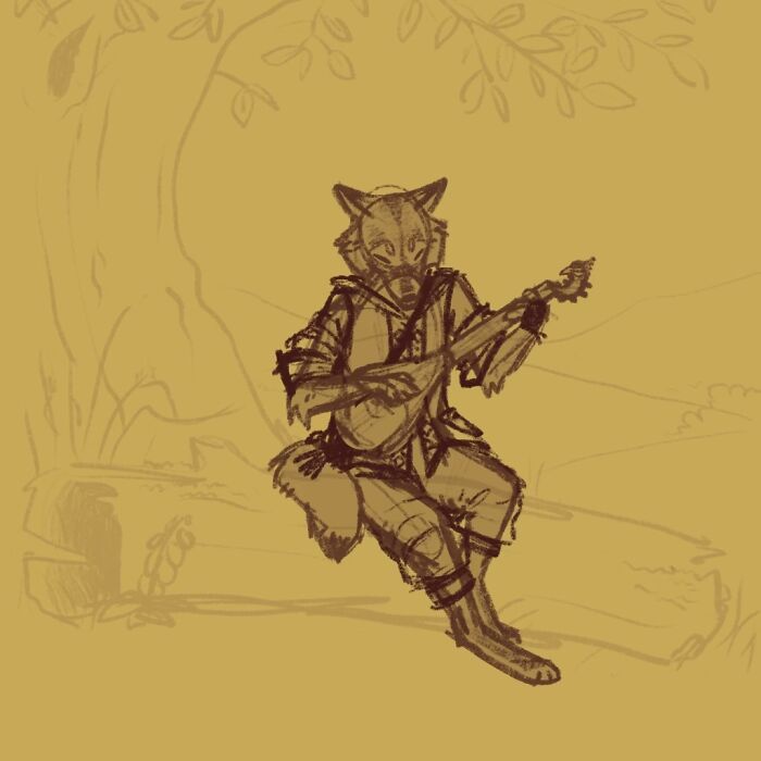 Foxgloves And Citterns, The Perfect Ingredients For A Summer Evening In Mossflower.