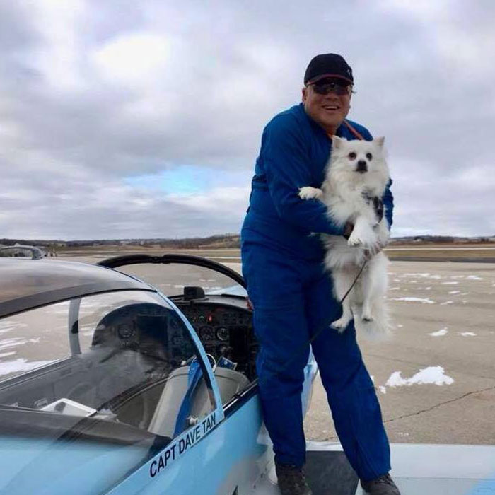 “I’d Rather Be Flying Dogs”: Retired Pilot Flies Rescue Animals To Their New Homes “I’d Rather Be Flying Dogs”: Retired Pilot Flies Rescue Animals To Their New Homes