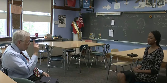 New Jersey Teacher Teaches Complex Lesson Of Acceptance Through The Simple Symbol Of An Empty Chair