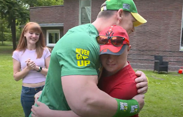 Mother Promised Her Nonverbal Son A Meeting With John Cena If They Left Ukraine, Now John Has Made Her Promise Come True Mother Promised Her Nonverbal Son A Meeting With John Cena If They Left Ukraine, Now John Has Made Her Promise Come True