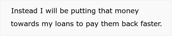 Husband Said No To Wife’s Personal Expenses After She Got A Huge Inheritance, But Didn’t Want To Share It To Pay Off His Student Loans Husband Said No To Wife’s Personal Expenses After She Got A Huge Inheritance, But Didn’t Want To Share It To Pay Off His Student Loans
