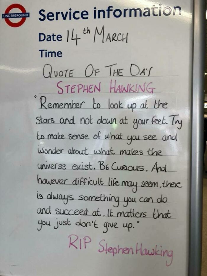 Overheard On The Underground