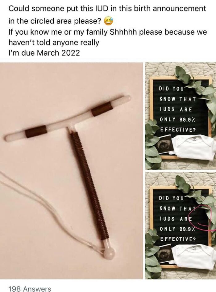 Imagine Telling Everyone Your Kid Wasn’t Planned