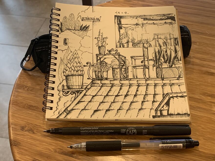 I Just Randomly Combined Things That I've Seen Somewhere In These Drawings (19 Pics)