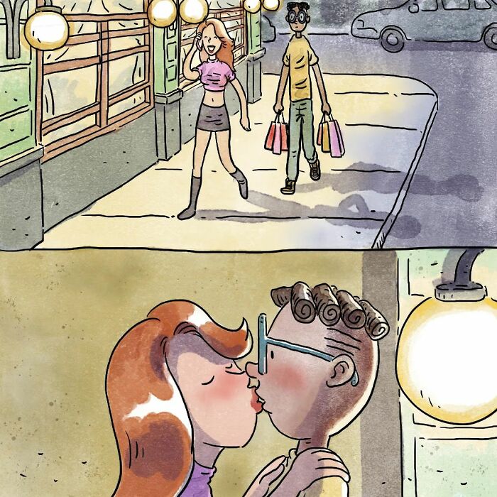 Este artista crea 3 emotivos cómics sobre la vida con un gato y un perro inspirados en sus experiencias personales