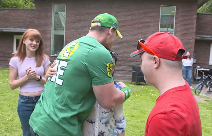 Mother Promised Her Nonverbal Son A Meeting With John Cena If They Left Ukraine, Now John Has Made Her Promise Come True Mother Promised Her Nonverbal Son A Meeting With John Cena If They Left Ukraine, Now John Has Made Her Promise Come True