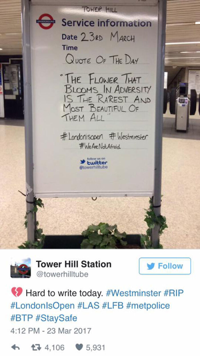 Overheard On The Underground