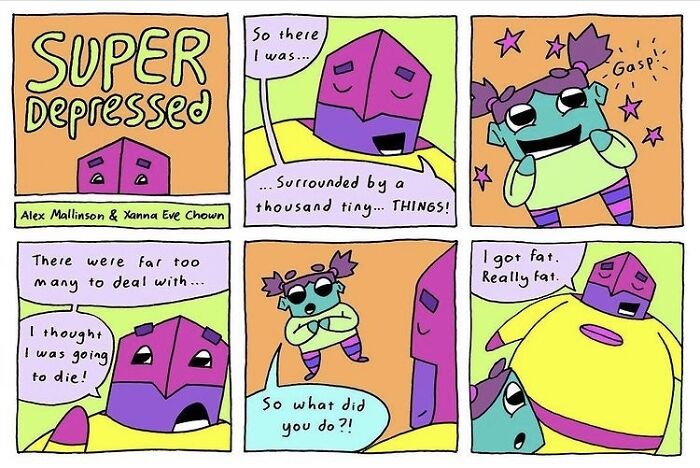 "What If Superman Had Depression?": 10 Comics Made By Us