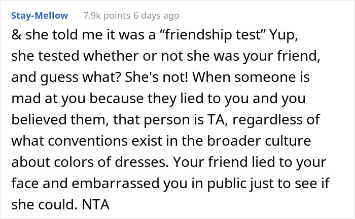 "Am I The [Jerk] For Wearing A White Dress To My Friend's Wedding?"