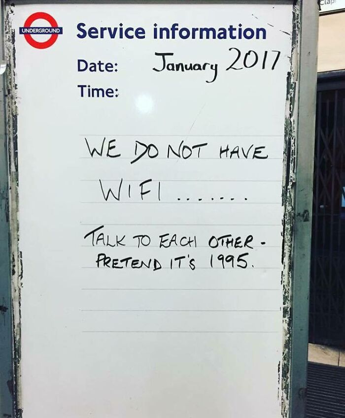 Overheard On The Underground
