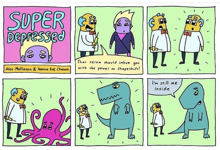 "What If Superman Had Depression?": 10 Comics Made By Us