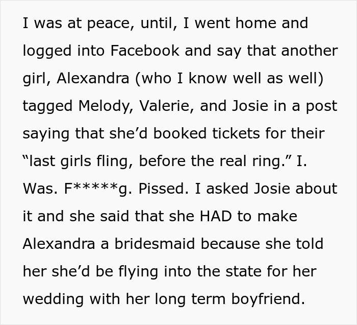 Woman Is Not Given Bridesmaid Duties And Has To Sleep On The Couch At Friend&rsquo;s Wedding So She Asks If She&rsquo;s Right For Not Wanting To Pay For Lodging
