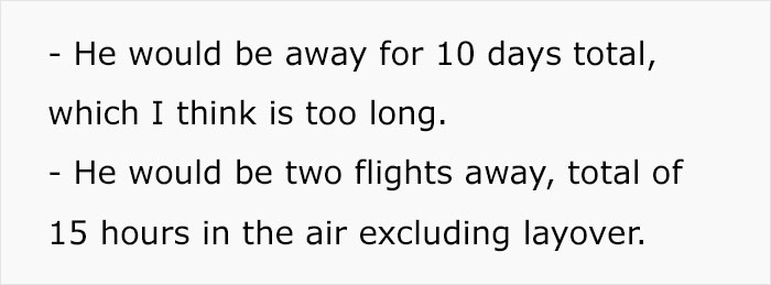 Husband Plans To Leave 33-Week High-Risk Pregnant Wife And A Toddler Alone For A Trip To Another Continent, Wife Wonders If She's Wrong To Be Upset About It