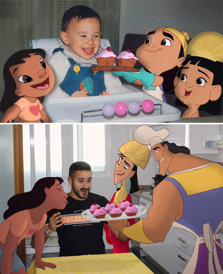 Artist Continues To Recreate Everyday Situations With Disney Characters And The Result Is Incredible (30 New Pics)
