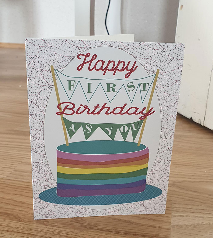 From My Mum And Dad. I Cried. A Lot