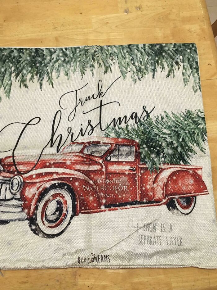 My Mom’s $1.20 Chinese Pillow Cover