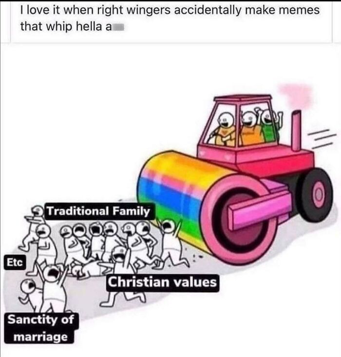 I Genuinely Find This Hilarious Especially Knowing The Original Creator Was Being 100% Serious