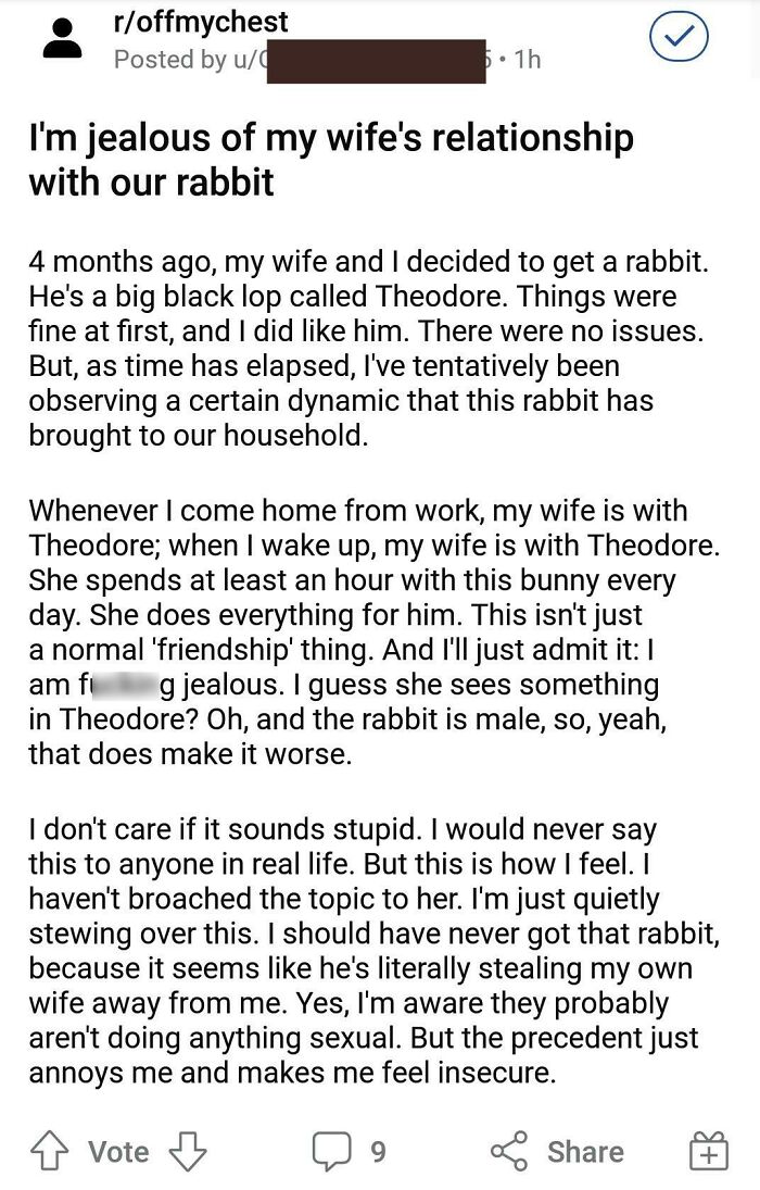 "Probably Nothing Sexual"